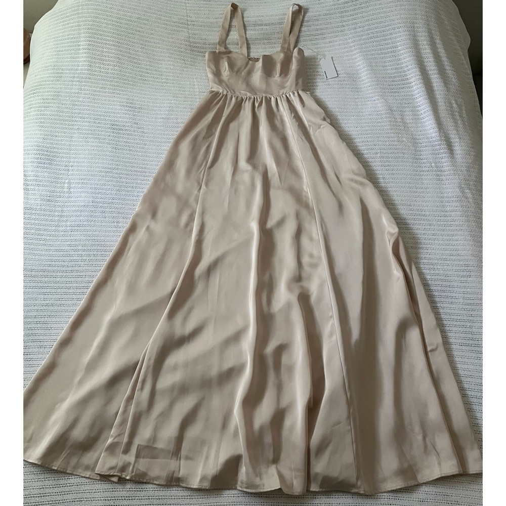 Reformation Hollyhock Dress in Champagne - Picture 5 of 13